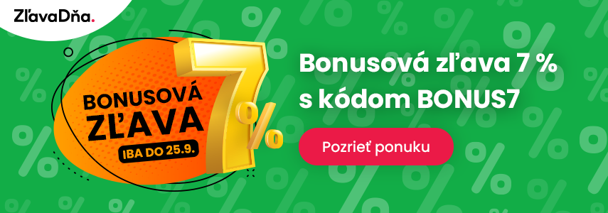 ZľavaDňa - Bonusová zľava 7 %