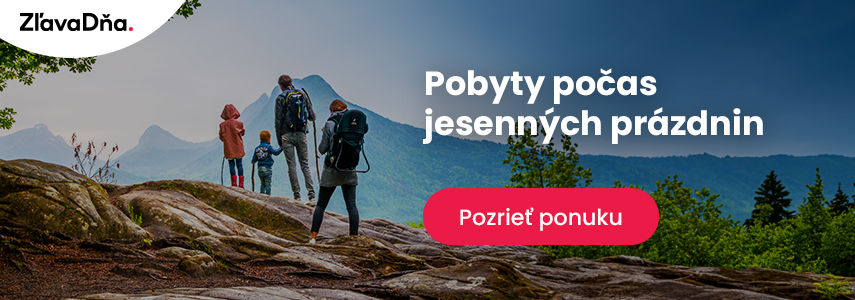 ZľavaDňa - Pobyty počas jesenných prázdnin