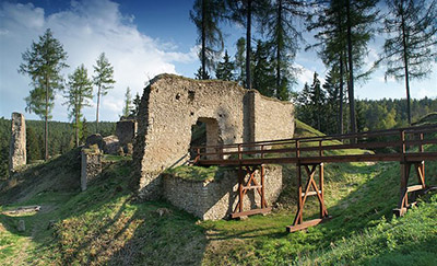 Zřícenina hradu Pořešín